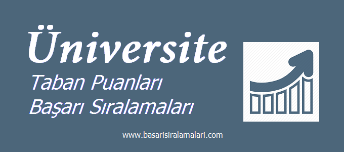 universite taban puanlari ve basari siralamalari 2021 osym guncel